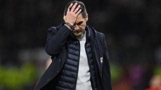 「何が起こったのか理解できない」残り10分で3点奪われ逆転負け…リヨン指揮官が反応を悔やむ「終わっていないのに盛大に祝ってしまった」