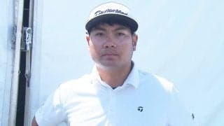 久常涼「多くバーディが獲れたので良かった」　好感触のショットで浮上