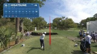 【動画】久常涼が「67」で急浮上！首位はジャスティ・トーマス【RBCヘリテイジ2日目】