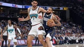 終始リードしたグリズリーズがマブスを撃破、サンダーとのPO1回戦へ…モラントが豪快ダンクを披露