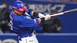 中日・中田翔が今季1号ソロ　自身12試合29打席目で待望…本拠地チーム1号にファン熱狂