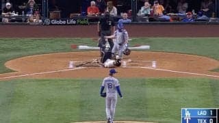 どうした…？ 山本由伸のボールで“想定外のハプニング”「めっちゃ痛い」「エグいな」手元で曲がりすぎる“魔球”→自打球直撃で激痛悶絶