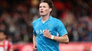 マクトミネイ2戦連発のナポリ、最下位モンツァにウノゼロ勝利で首位インテルに勝ち点で並ぶ【セリエA】