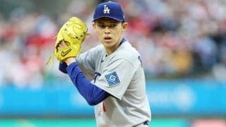 佐々木朗希、MLB初勝利へ自己最長6回2失点3Kで勝利投手の権利を持って降板！第一子誕生の大谷翔平に白星を届けられるか