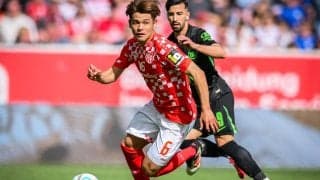 佐野海舟フル出場のマインツ、89分の被弾でヴォルフスブルクに追いつかれ5試合勝ちなし【ブンデスリーガ】