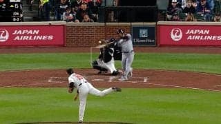 どうなってるんだ！？ 菅野智之、浮き上がる“衝撃の速球”「気迫が違う」「これは打てん」 打者が振ってしまう… 球速以上に速いストレート