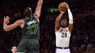 レイカーズがウルブズに敗戦、プレーオフ黒星発進…八村塁は9得点5リバウンド