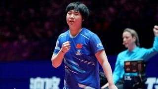 次世代サウスポーが振り返る伊藤美誠撃破「最後まで諦めない」　中国メディアは飛躍の世界7位を評価「新たな時代の主力」【ITTF男女ワールドカップ】
