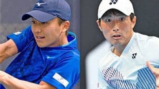  清水悠太/野口莉央組 第1シード撃破しV 