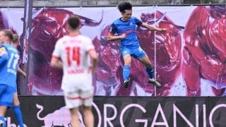 「ナイスゴール」「よく走ってた!」町野修斗が強豪相手にブンデス8ゴール目を記録! 自動降格回避に向け貴重な勝ち点1に貢献