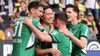 “リベロ”板倉滉が圧巻先制ゴールも前半終盤の3発でドルトムントに競り負けボルシアMGは連敗【ブンデスリーガ】