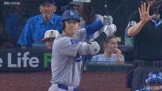 「翔平パパおめでとう」大谷翔平の長女誕生を祝う“巨大ボード”が敵地に出現！ 熱狂的ファンの行動に反響