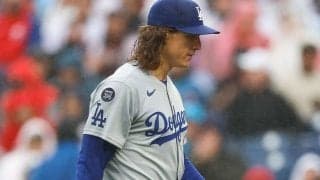 大谷復帰も…ド軍を悩ます“負の連鎖”　グラスノー緊急降板に広がる不安「大丈夫かな」