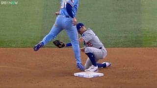 ワケわからん！ドジャース勝利も“まさかの珍光景”「なにこれ？」「後味悪っ！」 盗塁→走者が“浮いて”ゲームセット「審判も分かんないだろw」