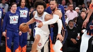 ピストンズが2008年以来のプレーオフ勝利…ニックスを下して1勝1敗に