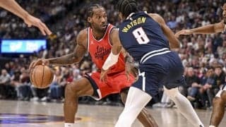 リードチェンジ18回の熱戦…クリッパーズがレナードの活躍でナゲッツに勝利