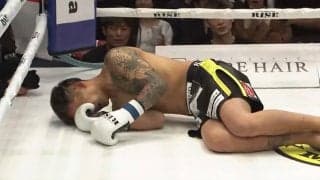 “西の喧嘩屋”、衝撃の瞬殺KO負け 「ヤムチャみたいな倒れ方」驚きの声