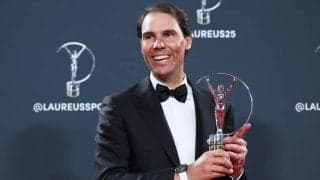 昨年引退の元世界1位ナダル、「ローレウス・スポーツ・アイコン賞」を受賞