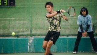 内山靖崇主催のITF大会「BLUE SIX OPEN」2週目がスタート。高橋悠介、磯村志らシード勢が2回戦進出