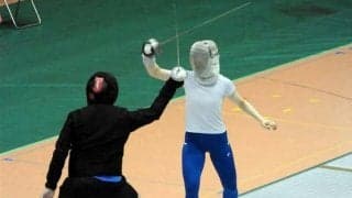 フェンシングサーブル日本代表が大分市で合宿　地元出身の江村選手も