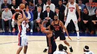 初戦の最終Qに相手のランを許したピストンズ…第2戦で勝利してプレーオフ15連敗から脱却