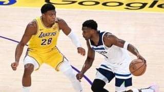 レイカーズがウルブズにリベンジ…八村塁はアクシデント乗り越え11得点5リバウンド