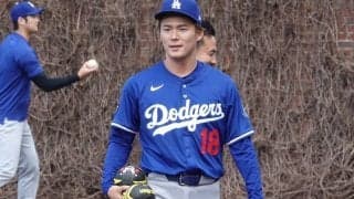 山本由伸、古巣の元同僚をイジリ「お気に入り」　海を越えた“愛のエール”「相思相愛なので」