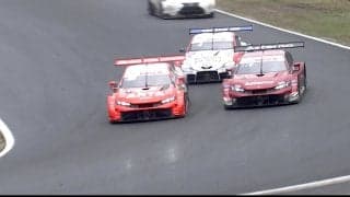 一瞬の隙を突くGRスープラ、衝撃の“神業コーナリング”がエグい！スタジオ驚愕「出た！2台抜き！」
