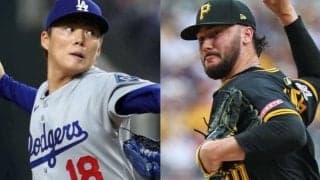 「2人の剛腕が火花を散らす」山本由伸とスキーンズの初対決に現地メディアも興奮！　全米中継決定で「金曜の夜は特別なひとときとなる」