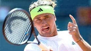  ズベレフ 完勝で3度目Vへ好発進 