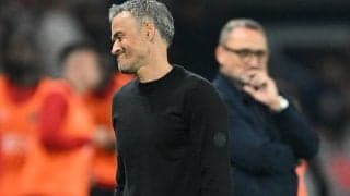 CLアーセナル戦控える中で今季リーグ初黒星のPSG、ルイス・エンリケ監督は｢得点するチャンスが30回あった｣と心配せず