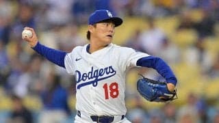 山本由伸は5回3失点で降板　メジャー自己最多4四球…味方失策に無援護、今季4勝目ならず