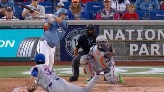 なんだこれは…？ 千賀滉大、衝撃の“剛速球”「めっちゃ速っ！」「この球は打てない」 打者の手元で急速に伸びて“マン振り三振”「最高の一球」