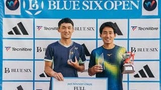  河内一真/徳田廉大組が優勝 
