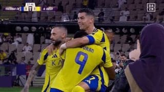 C・ロナウドが超反応ゴール！ アル・ナスル、横浜F・マリノス相手に怒涛のゴールラッシュ 前半終えて3－0【ACLE準々決勝】