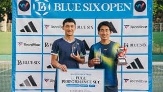河内一真／徳田廉大が3度目の決勝でITF初タイトル獲得。シングルスでは高橋悠介、今井慎太郎が決勝へ　内山靖崇主催のITF大会「BLUE SIX OPEN」Week2