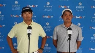 久常涼＆金谷拓実が2位浮上　最終日は「チームジャパンで優勝を目指して頑張ります」