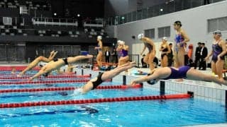 韓国競泳代表チームが宮崎で合宿中　松田丈志さんが取り持った縁