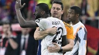 コパ決勝で3選手退場のマドリー、主審に投擲のリュディガーに長期出場停止の可能性