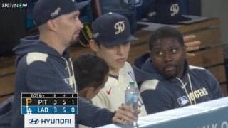 めっちゃ楽しそう！ 佐々木朗希が見せた“一瞬の表情”にファン注目… 中継カメラがとらえた“ほっこりシーン”「仲良すぎ」「濃い並びｗ」