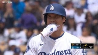 大谷翔平、弾丸ツーベースで2試合連続マルチヒット　14安打2本塁打でドジャースも快勝