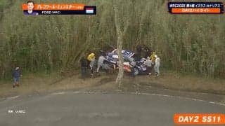 「Oh No！」現地実況絶叫も…世界ラリーでまさかの救出劇 ギャラリー総出の“リタイア神回避”が話題沸騰