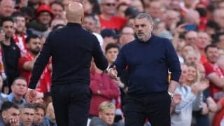 「チャンピオンにふさわしい」逆転負けで優勝を見守ったトッテナム、ポステコグルー監督が難しさ語る「追いつくのは難しいと思った」