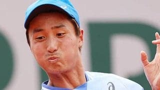  望月慎太郎 第2シードに快勝 