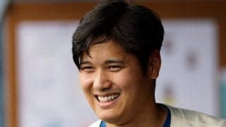 大谷翔平が試合前に“異例の行動”　突然の登場…米レポーターも注目「こんなに早く」