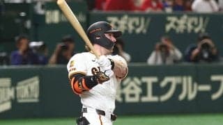巨人キャベッジが“復帰1号”　先制4号2ランでリーグ3位に…被弾の広島左腕は呆然