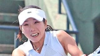 山口芽生が齋藤咲良にストレート勝ち
