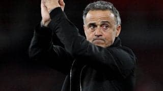 敵地で先勝のルイス・エンリケ監督はチームのメンタリティを称賛、負傷交代のデンベレについては｢2ndレグの出場は疑わしい｣