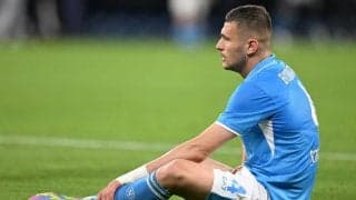 スクデット奪還迫るナポリ、主力DFボンジョルノが再離脱で今季終了