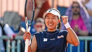  内島萌夏ら 8強出揃う 